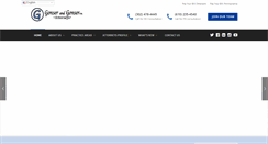 Desktop Screenshot of gonserandgonserlaw.com